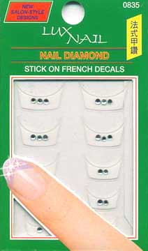 LUXNAIL STICK ON FRENCH DECALS