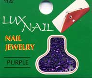 Nail Glitter Purple