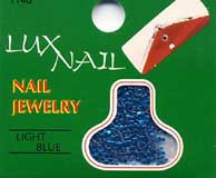 Nail Glitter Light Blue