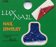 Nail Glitter Navy Blue