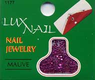 Nail Glitter Mauve